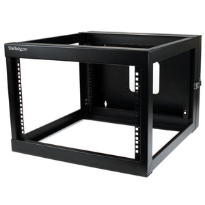 STARTECH rack cabinet 6U Wall mounted rack Black (RK619WALLOH) - Cartouches Certifiees