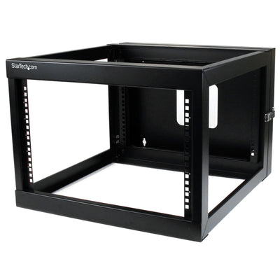 STARTECH rack cabinet 6U Wall mounted rack Black (RK619WALLOH) - Cartouches Certifiees