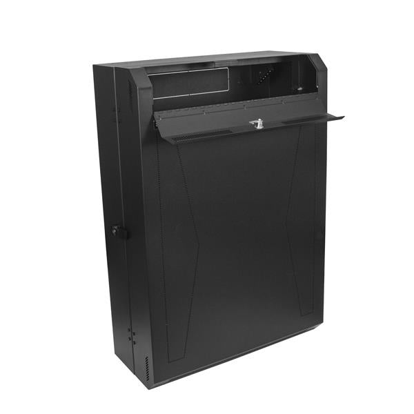 STARTECH rack cabinet 6U Wall mounted rack Black (RK630WALVS) - Cartouches Certifiees