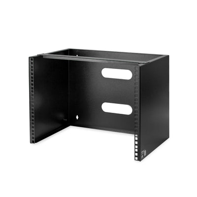 STARTECH rack cabinet 8U Wall mounted rack Black (WALLMOUNT8) - Cartouches Certifiees