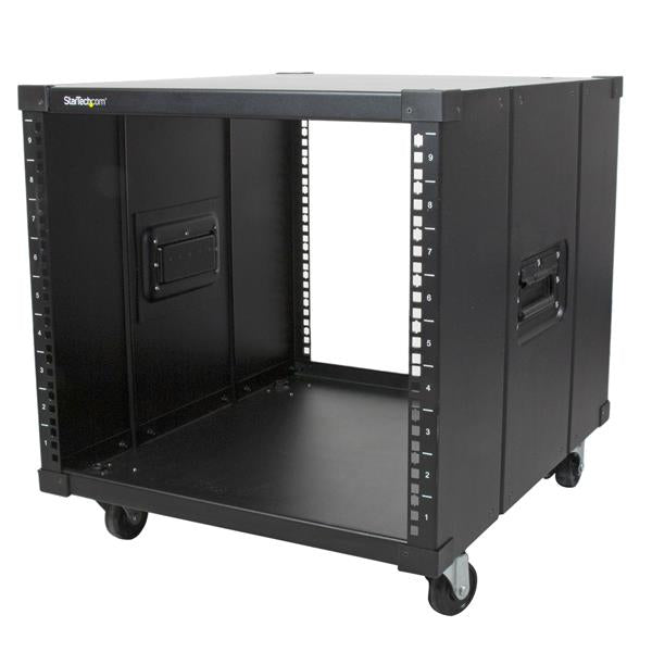 STARTECH rack cabinet 9U Freestanding rack Black (RK960CP) - Cartouches Certifiees