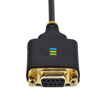 STARTECH serial cable Black 0,3 m USB Type-A DB-9 (1P1FFCN-USB-SERIAL) - Cartouches Certifiees