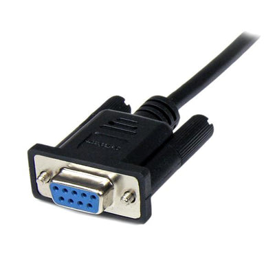 STARTECH serial cable Black 1 m DB-9 (SCNM9FM1MBK) - Cartouches Certifiees