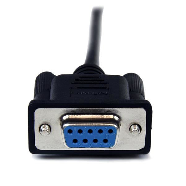 STARTECH serial cable Black 1 m DB-9 (SCNM9FM1MBK) - Cartouches Certifiees