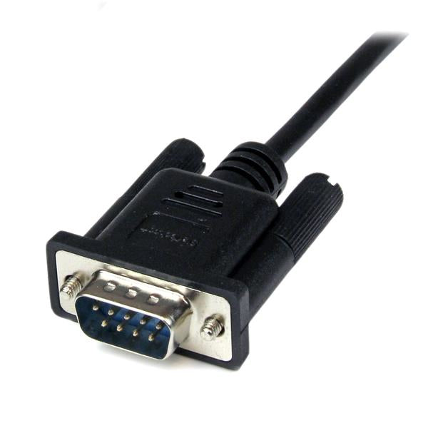 STARTECH serial cable Black 1 m DB-9 (SCNM9FM1MBK) - Cartouches Certifiees