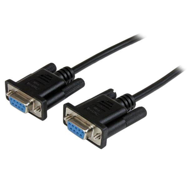 STARTECH serial cable Black 2 m DB-9 (SCNM9FF2MBK) - Cartouches Certifiees