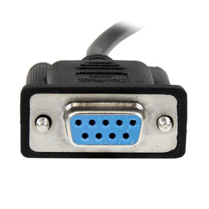 STARTECH serial cable Black 2 m DB-9 (SCNM9FF2MBK) - Cartouches Certifiees