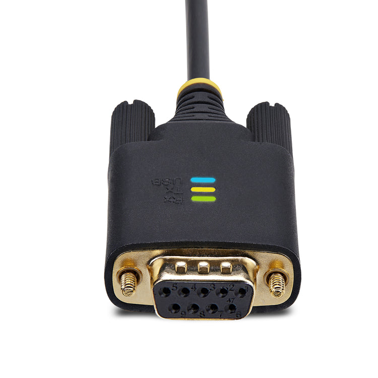 STARTECH serial cable Black 2 m USB Type-A DB-9 (1P6FFCN-USB-SERIAL) - Cartouches Certifiees