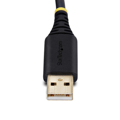 STARTECH serial cable Black 2 m USB Type-A DB-9 (1P6FFCN-USB-SERIAL) - Cartouches Certifiees