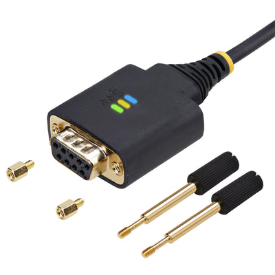 STARTECH serial cable Black 2 m USB Type-A DB-9 (1P6FFCN-USB-SERIAL) - Cartouches Certifiees