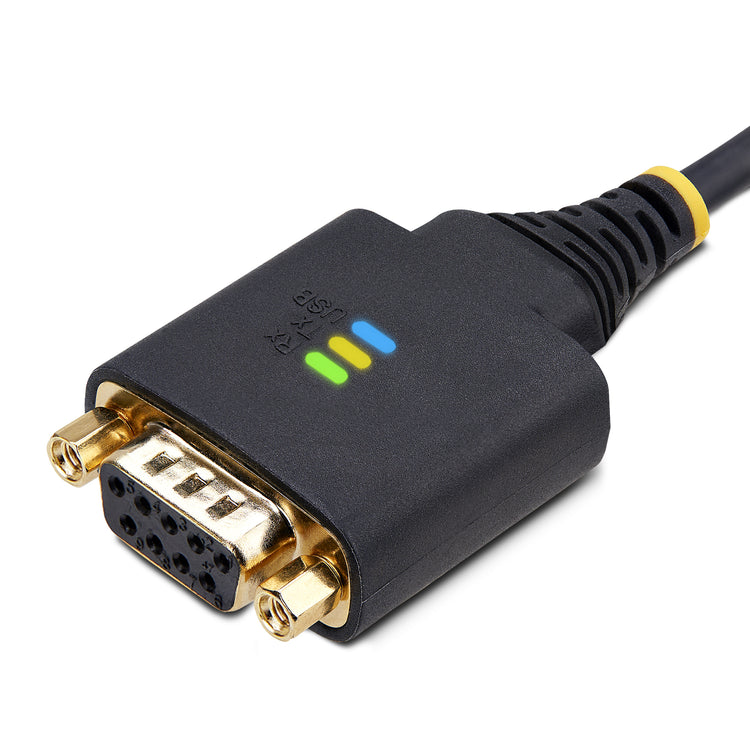 STARTECH serial cable Black 2 m USB Type-A DB-9 (1P6FFCN-USB-SERIAL) - Cartouches Certifiees
