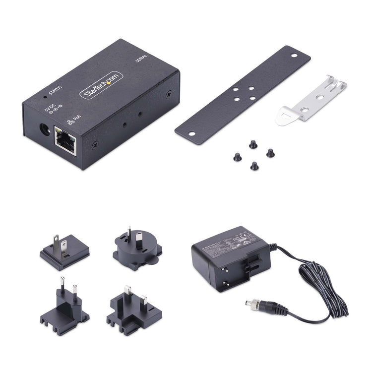 STARTECH serial converter/repeater/isolator RS-232 RJ-45 Black (I13P-SERIAL-ETHERNET) - Cartouches Certifiees