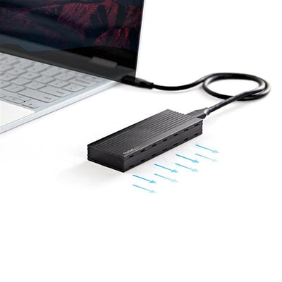 STARTECH storage drive enclosure SSD enclosure Black M.2 (M2E1BMU31C) - Cartouches Certifiees