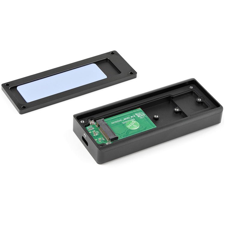 STARTECH storage drive enclosure SSD enclosure Black M.2 (M2E1BRU31C) - Cartouches Certifiees
