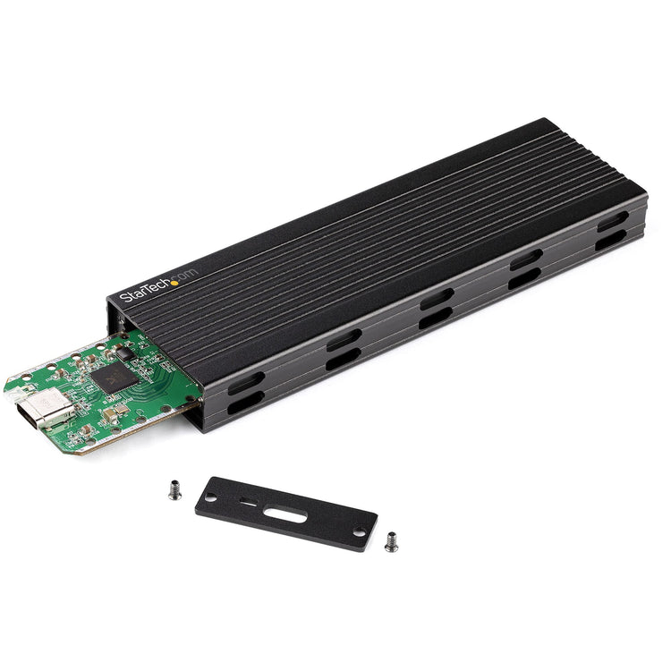 STARTECH storage drive enclosure SSD enclosure Black M.2 (SM2E1BMU31C) - Cartouches Certifiees