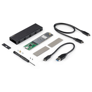 STARTECH storage drive enclosure SSD enclosure Black M.2 (SM2E1BMU31C) - Cartouches Certifiees