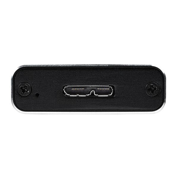 STARTECH storage drive enclosure SSD enclosure Black, Silver M.2 (SM21BMU31C3) - Cartouches Certifiees