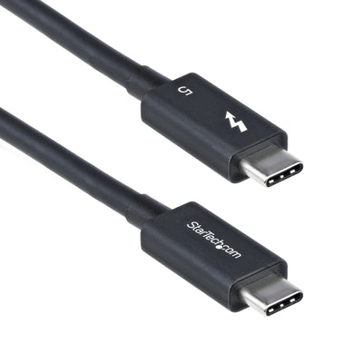 STARTECH Thunderbolt cable 1 m 80 Gbit/s Black (TBLT5MM1M240W) - Cartouches Certifiees