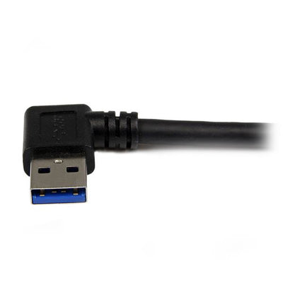 STARTECH USB 3.0A - USB 3.0B, 1m USB cable USB 3.2 Gen 1 (3.1 Gen 1) USB A Micro-USB B 5 Gbit/s Black (USB3SAB1MRA) - Cartouches Certifiees