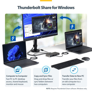 STARTECH USB-C/USB-A TO M.2 NVME DOCK ADAPTER SUPPORTS UP TO 10GBPS; DRIVERLESS SETUP FOR (1USB3-NVME-DOCK) - Cartouches Certifiees