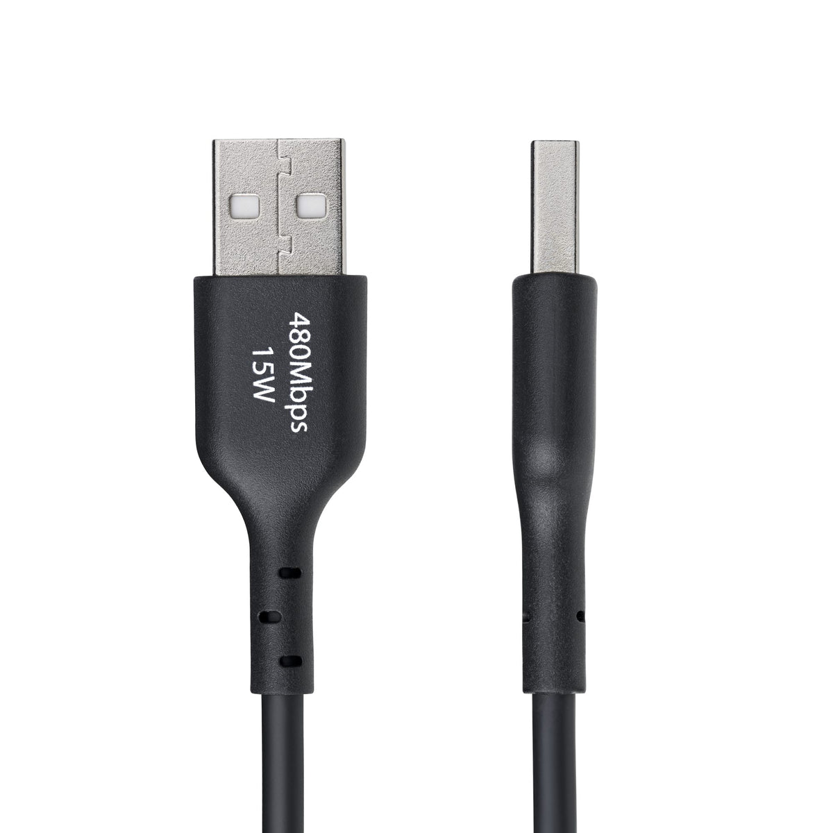 STARTECH USB cable USB 2.0 0,15 m USB A USB C 0,48 Gbit/s 15 W Black (USB2AC6INCHBK) - Cartouches Certifiees