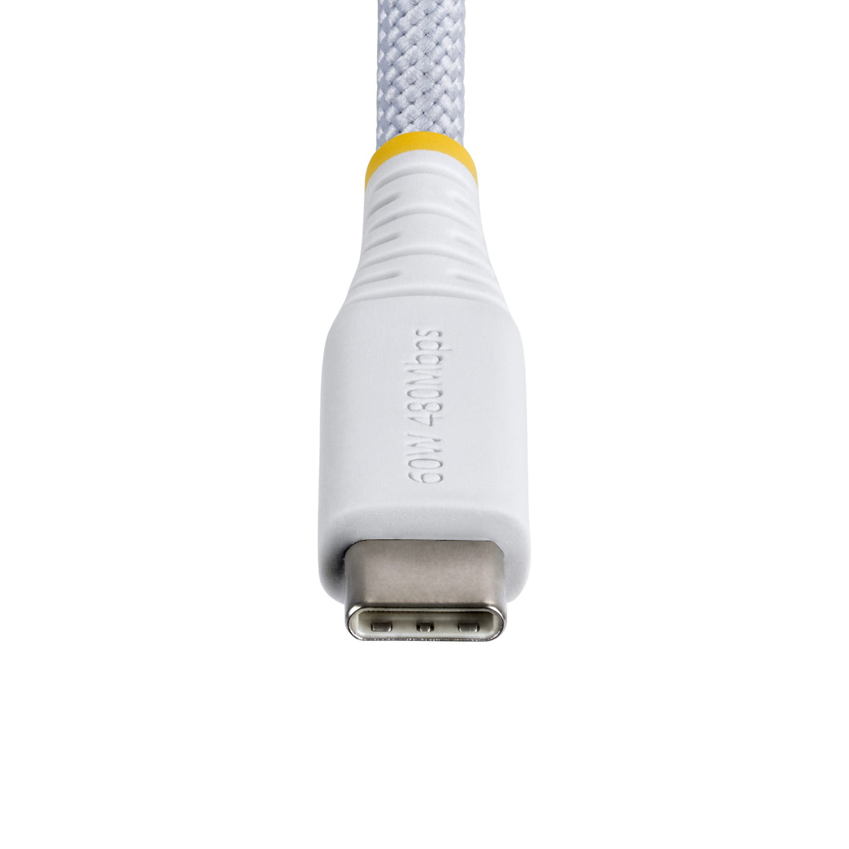 STARTECH USB cable USB 2.0 0,3 m USB C 0,48 Gbit/s 60 W White (USB2CC1FTNCBRWH) - Cartouches Certifiees