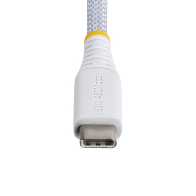 STARTECH USB cable USB 2.0 0,3 m USB C 0,48 Gbit/s 60 W White (USB2CC1FTNCBRWH) - Cartouches Certifiees