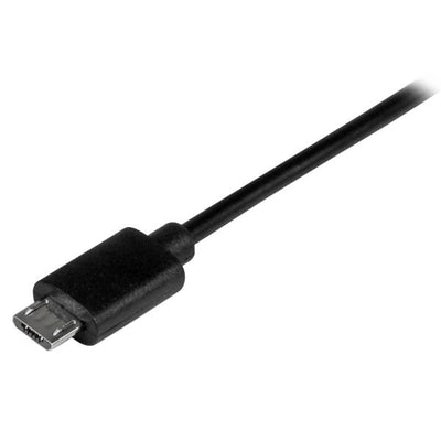 STARTECH USB cable USB 2.0 0,5 m USB C Micro-USB B 0,48 Gbit/s Black (USB2CUB50CM) - Cartouches Certifiees