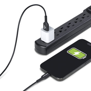 STARTECH USB cable USB 2.0 1,8 m USB A USB C 0,48 Gbit/s Black (USB2AC6FBKE) - Cartouches Certifiees