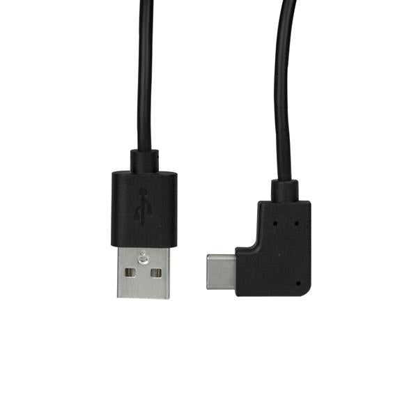 STARTECH USB cable USB 2.0 1 m USB A USB C 0,48 Gbit/s Black (USB2AC1MR) - Cartouches Certifiees