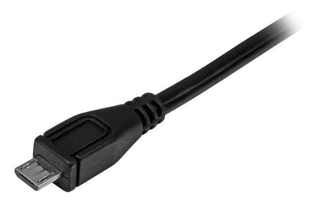 STARTECH USB cable USB 2.0 1 m USB C Micro-USB B 0,48 Gbit/s Black (USB2CUB1M) - Cartouches Certifiees