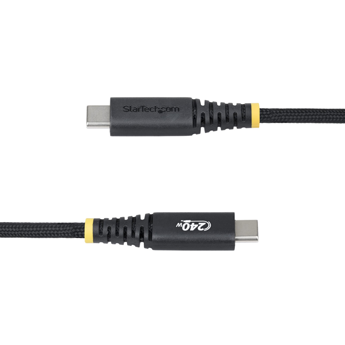 STARTECH USB cable USB 2.0 2 m USB C 0,48 Gbit/s 240 W Black (S2CEPR2M-USBSL-CABLE) - Cartouches Certifiees