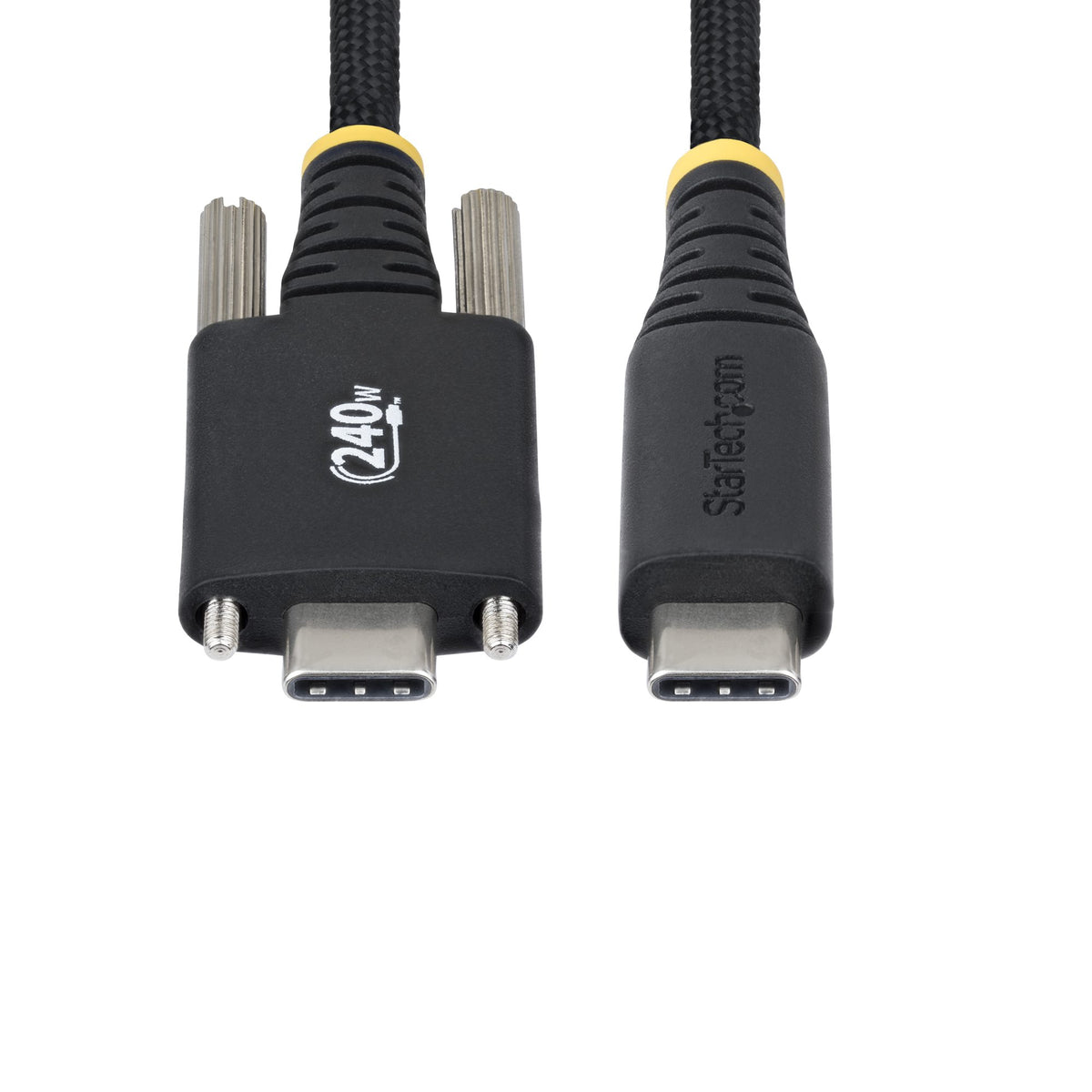 STARTECH USB cable USB 2.0 2 m USB C 0,48 Gbit/s 240 W Black (S2CEPR2M-USBSL-CABLE) - Cartouches Certifiees