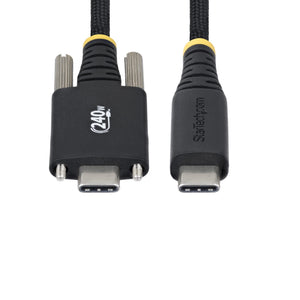 STARTECH USB cable USB 2.0 2 m USB C 0,48 Gbit/s 240 W Black (S2CEPR2M-USBSL-CABLE) - Cartouches Certifiees