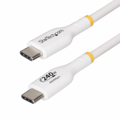 STARTECH USB cable USB 2.0 3,1 m USB C 0,48 Gbit/s 240 W White (USB2EPR10FW) - Cartouches Certifiees