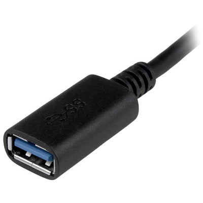 STARTECH USB cable USB 3.2 Gen 1 (3.1 Gen 1) 0,15 m USB C USB A 5 Gbit/s Black (USB31CAADP) - Cartouches Certifiees
