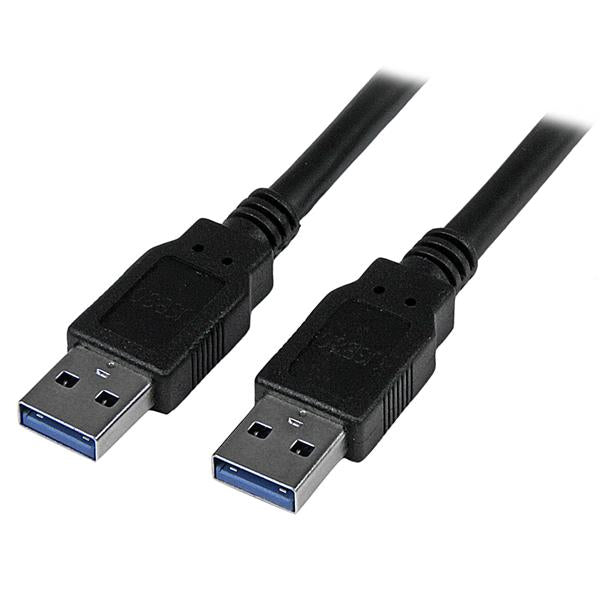 STARTECH USB cable USB 3.2 Gen 1 (3.1 Gen 1) 1,8 m USB A 5 Gbit/s Black (USB3SAA6BK) - Cartouches Certifiees