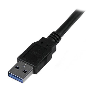STARTECH USB cable USB 3.2 Gen 1 (3.1 Gen 1) 1,8 m USB A 5 Gbit/s Black (USB3SAA6BK) - Cartouches Certifiees