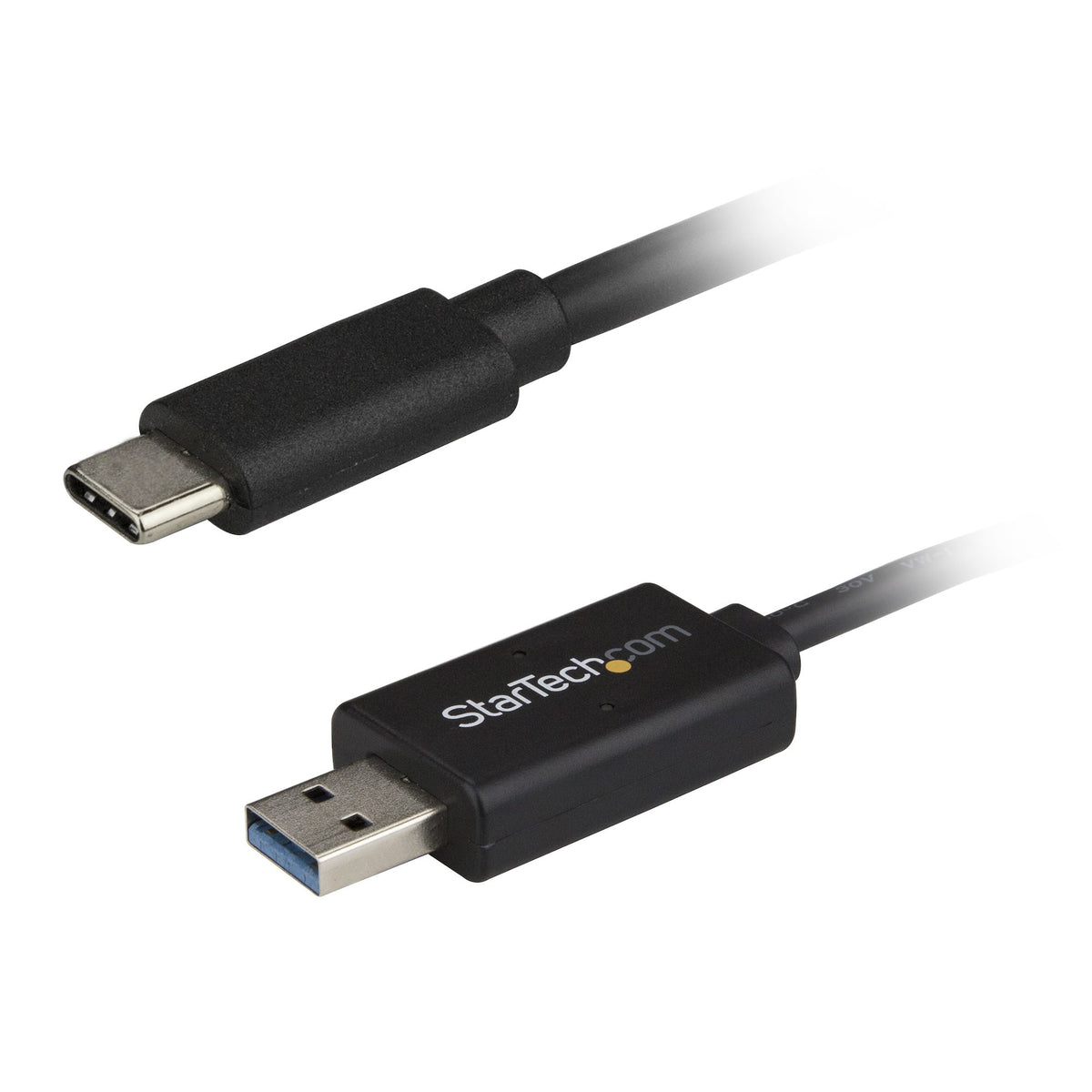 STARTECH USB cable USB 3.2 Gen 1 (3.1 Gen 1) 2 m USB A USB C 5 Gbit/s Black (USBC3LINK) - Cartouches Certifiees