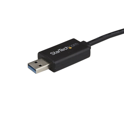 STARTECH USB cable USB 3.2 Gen 1 (3.1 Gen 1) 2 m USB A USB C 5 Gbit/s Black (USBC3LINK) - Cartouches Certifiees