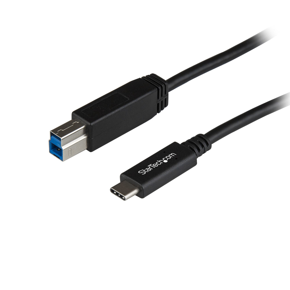 STARTECH USB cable USB 3.2 Gen 2 (3.1 Gen 2) 1 m USB C USB B 10 Gbit/s Black (USB31CB1M) - Cartouches Certifiees