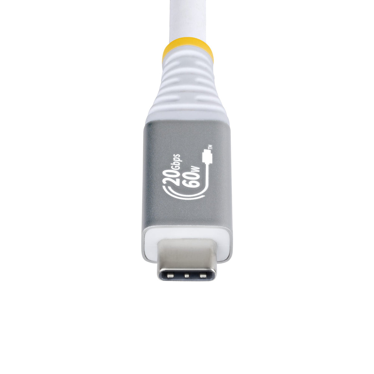 STARTECH USB cable USB4 Gen 2x2 3 m USB C 20 Gbit/s 60 W White (CC10FT20GUSB4CXW) - Cartouches Certifiees