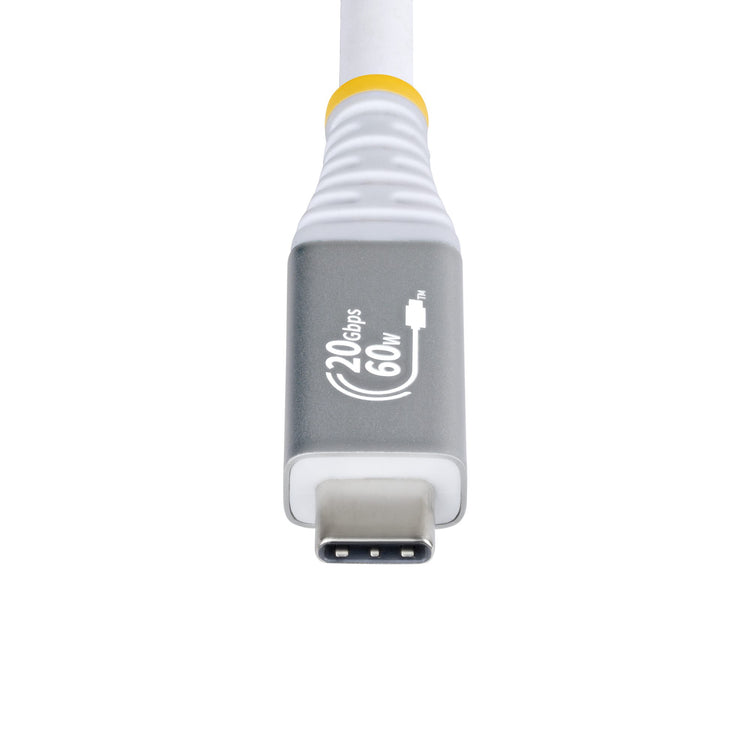 STARTECH USB cable USB4 Gen 2x2 3 m USB C 20 Gbit/s 60 W White (CC10FT20GUSB4CXW) - Cartouches Certifiees