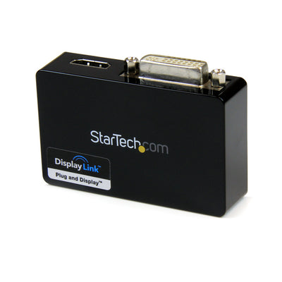 STARTECH USB graphics adapter 2048 x 1152 pixels Black (USB32HDDVII) - Cartouches Certifiees