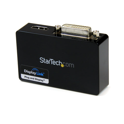 STARTECH USB graphics adapter 2048 x 1152 pixels Black (USB32HDDVII) - Cartouches Certifiees