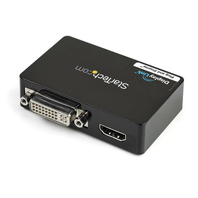 STARTECH USB graphics adapter 2048 x 1152 pixels Black (USB32HDDVII) - Cartouches Certifiees