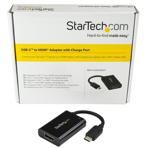 STARTECH USB graphics adapter 3840 x 2160 pixels Black (CDP2HDUCP) - Cartouches Certifiees