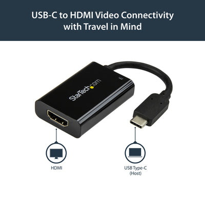 STARTECH USB graphics adapter 3840 x 2160 pixels Black (CDP2HDUCP) - Cartouches Certifiees