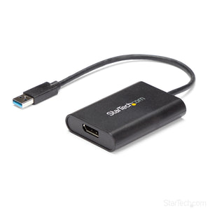 STARTECH USB graphics adapter 3840 x 2160 pixels Black (USB32DPES2) - Cartouches Certifiees