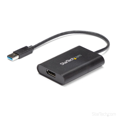 STARTECH USB graphics adapter 3840 x 2160 pixels Black (USB32DPES2) - Cartouches Certifiees